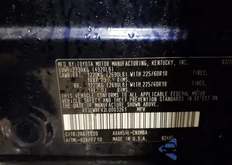 2020 Toyota Rav4 Hybrid Xse z USA, uszkodzony, nr VIN 4T3EWRFV3LU003261